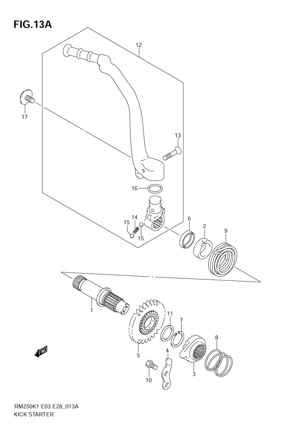 Kick starter (model k5)