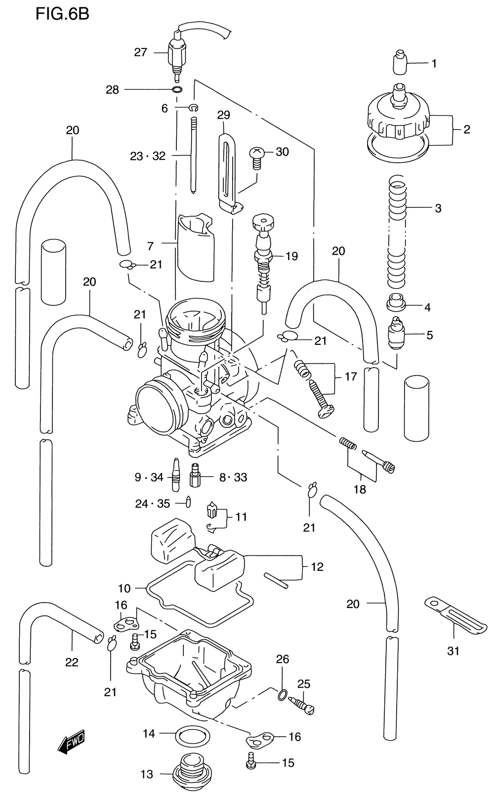 Carburetor (model w_x_y)