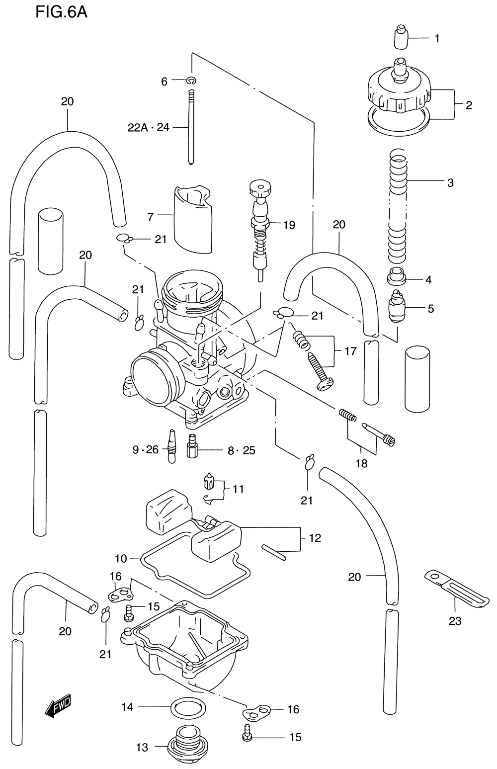 Carburetor (model v)