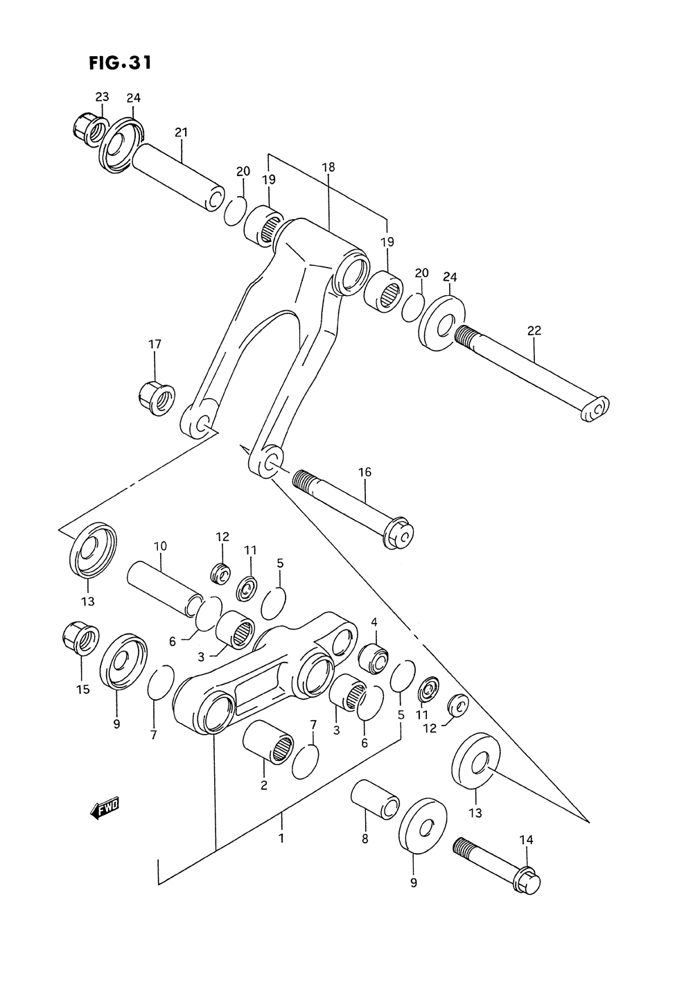 Cushion lever