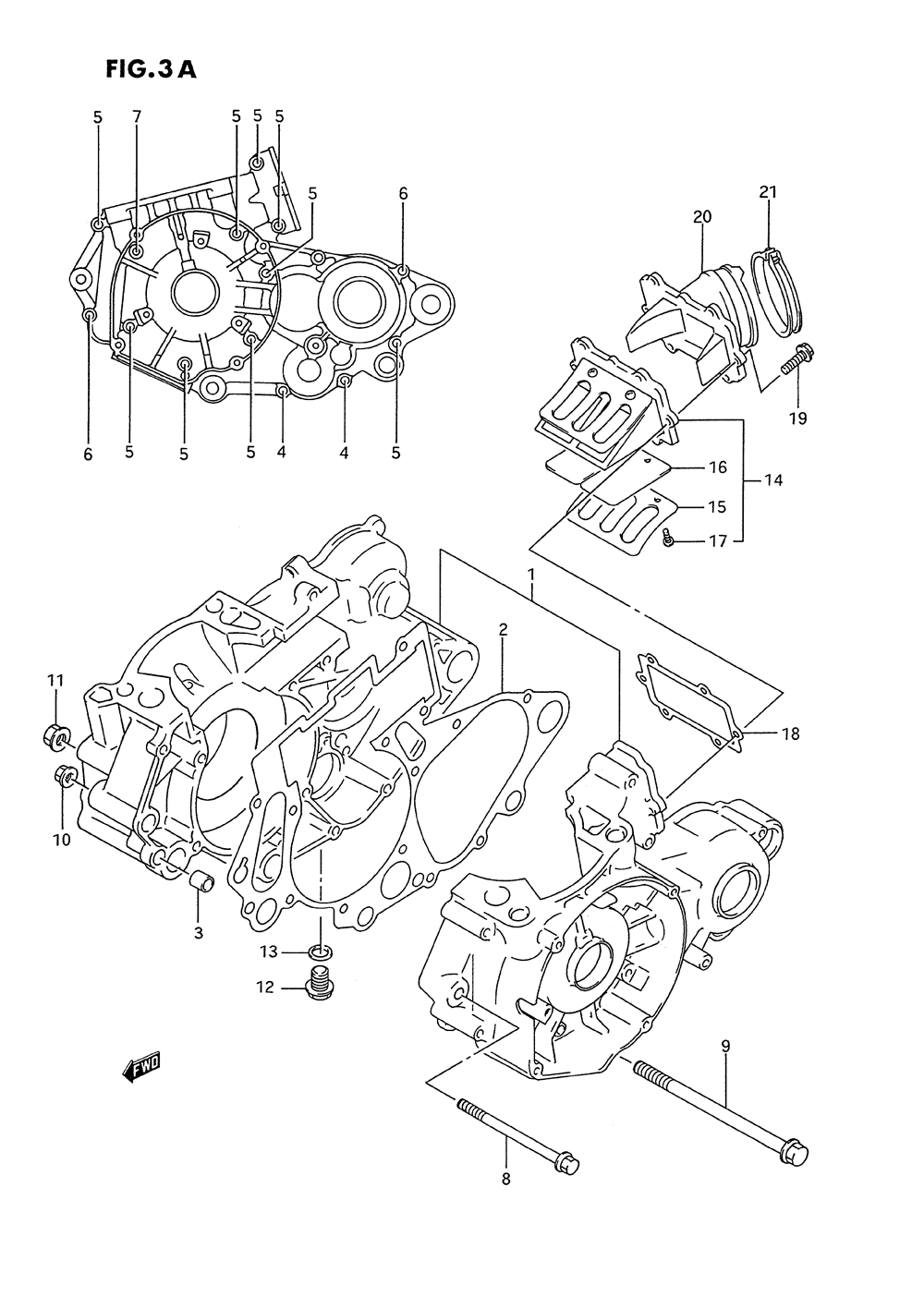 Crankcase (model r_s)