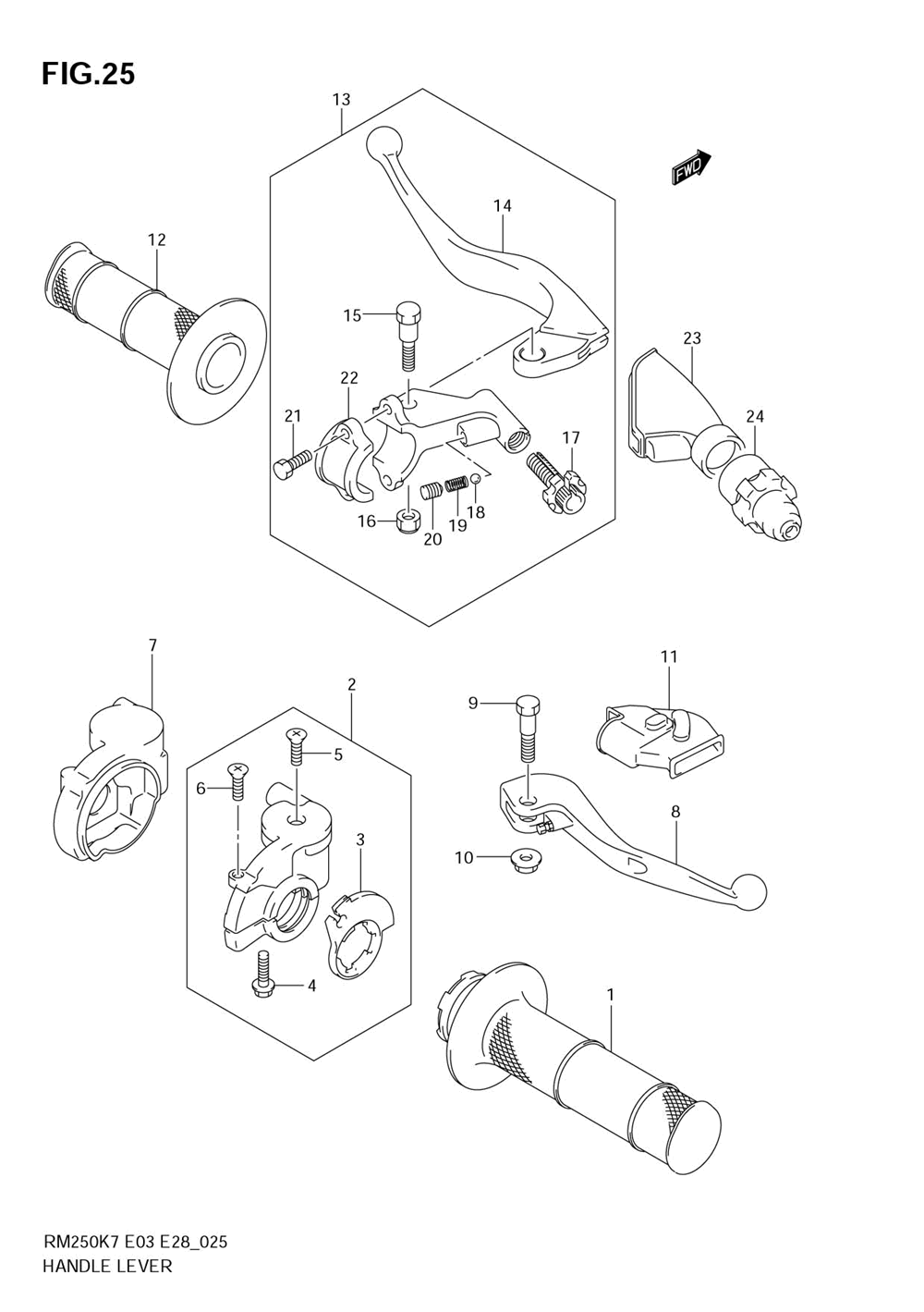 Handle lever