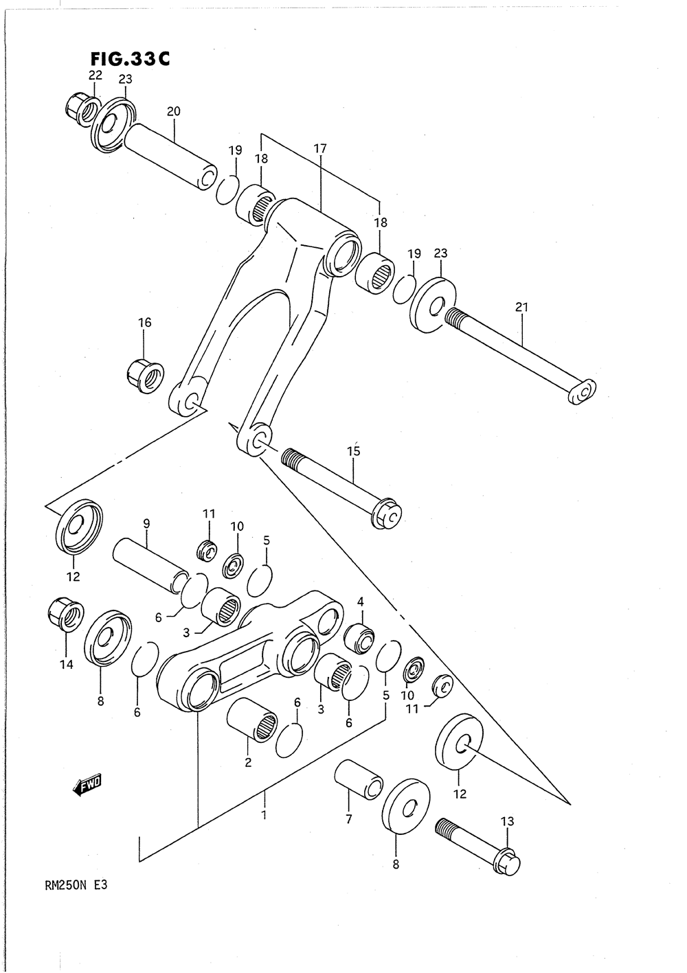 Cushion lever (model n)
