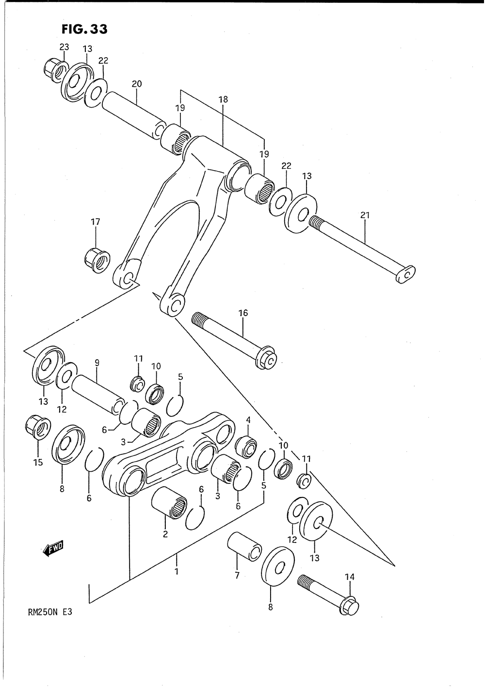 Cushion lever (model k)