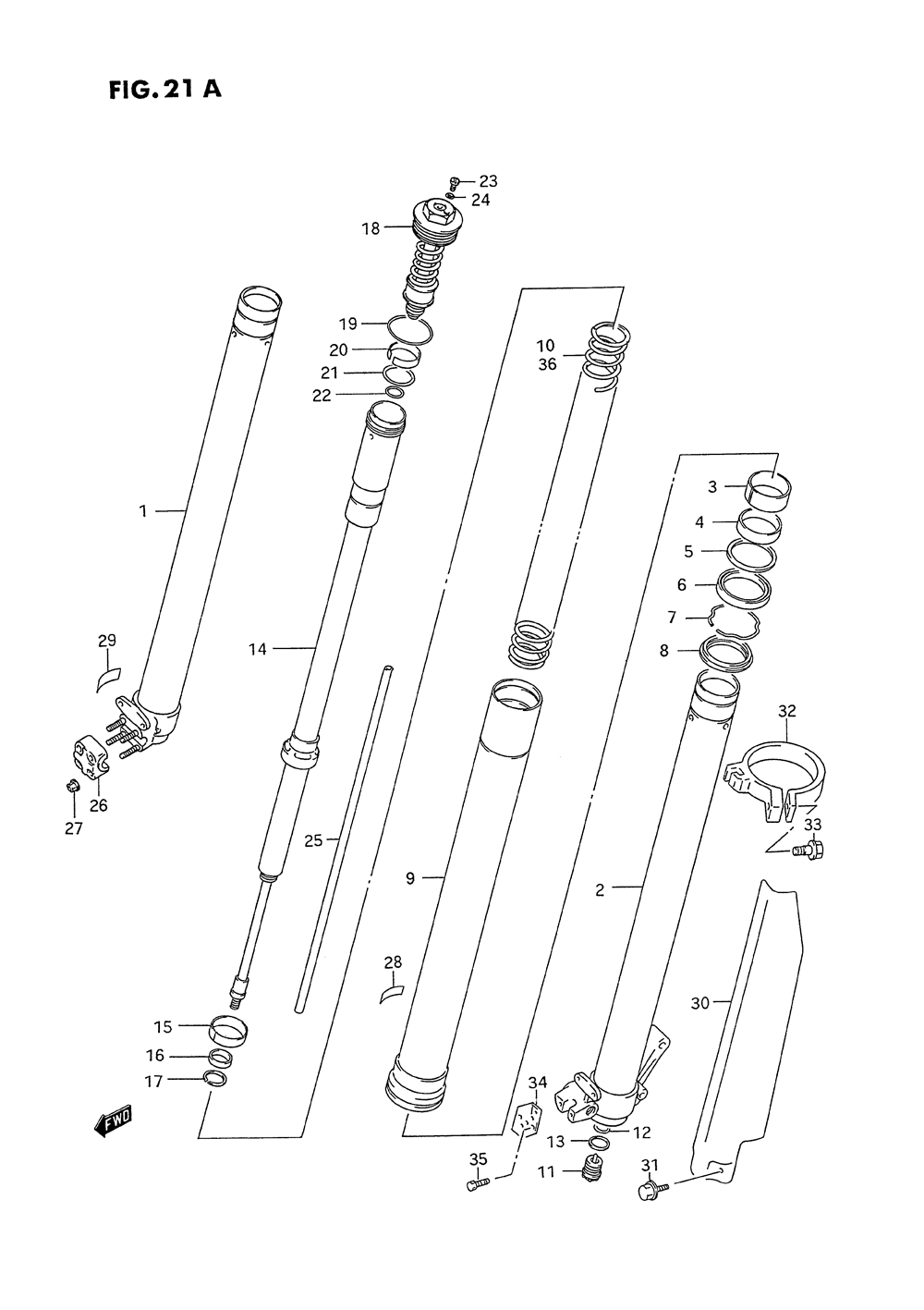 Front damper (model r_s)