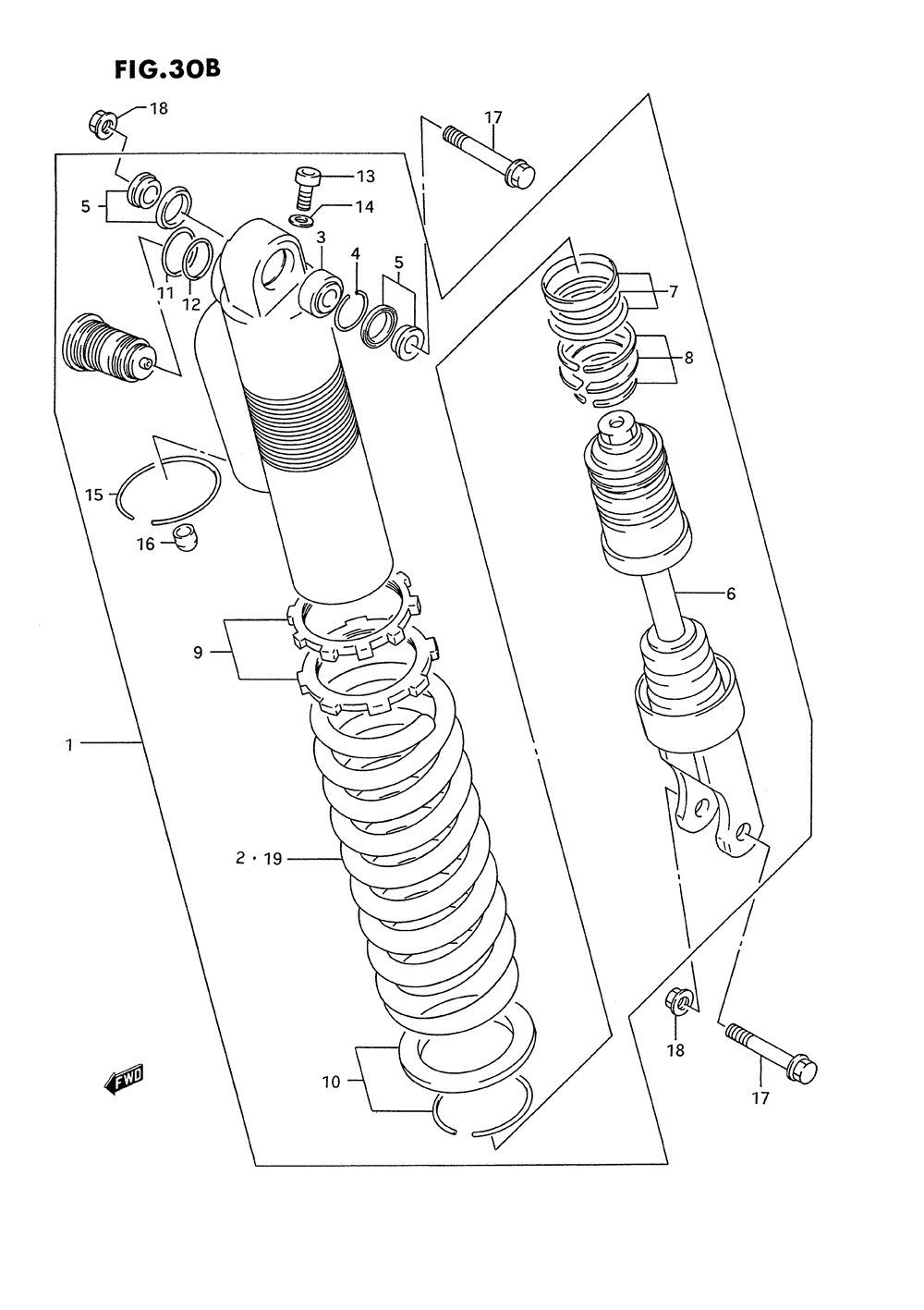 Shock absorber (model s)