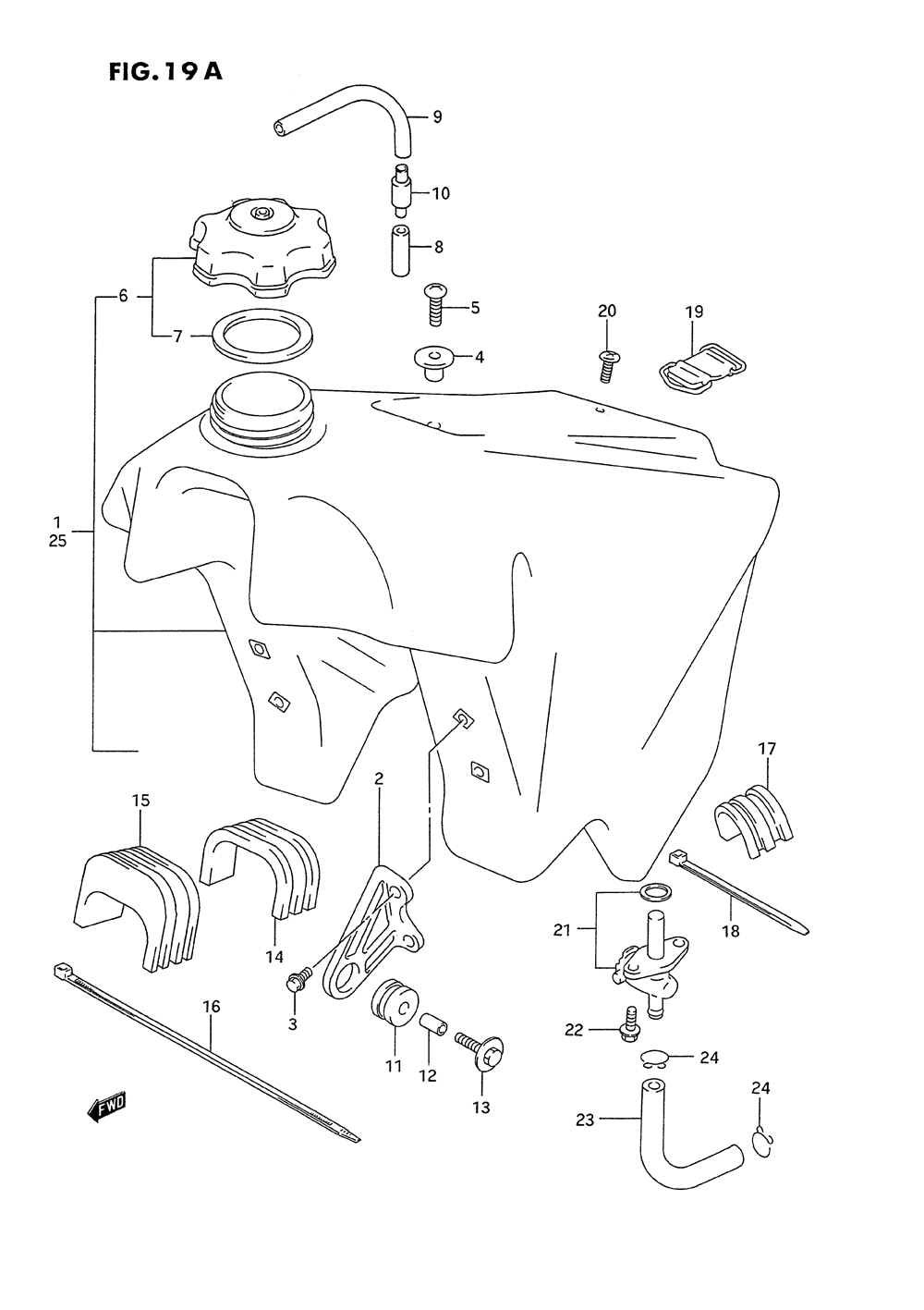 Fuel tank (model s)