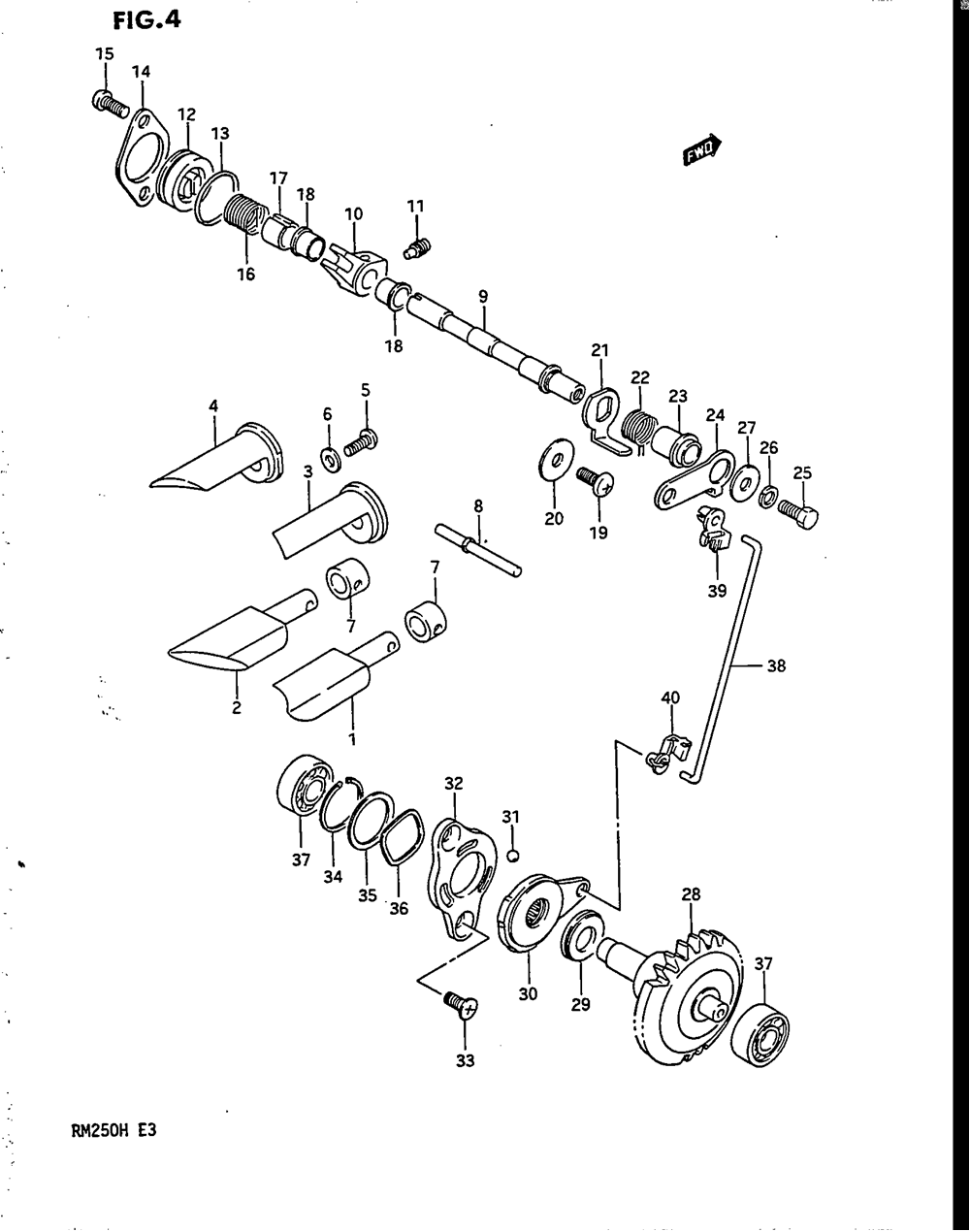 Exhaust valve (model h)