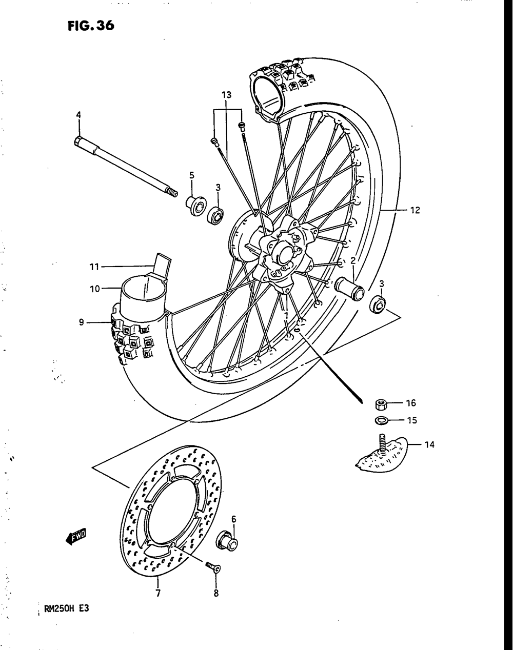 Front wheel