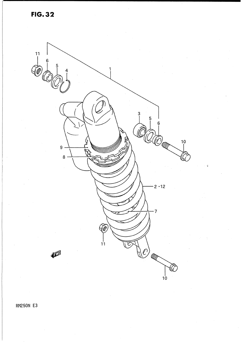 Shock absorber (model k)