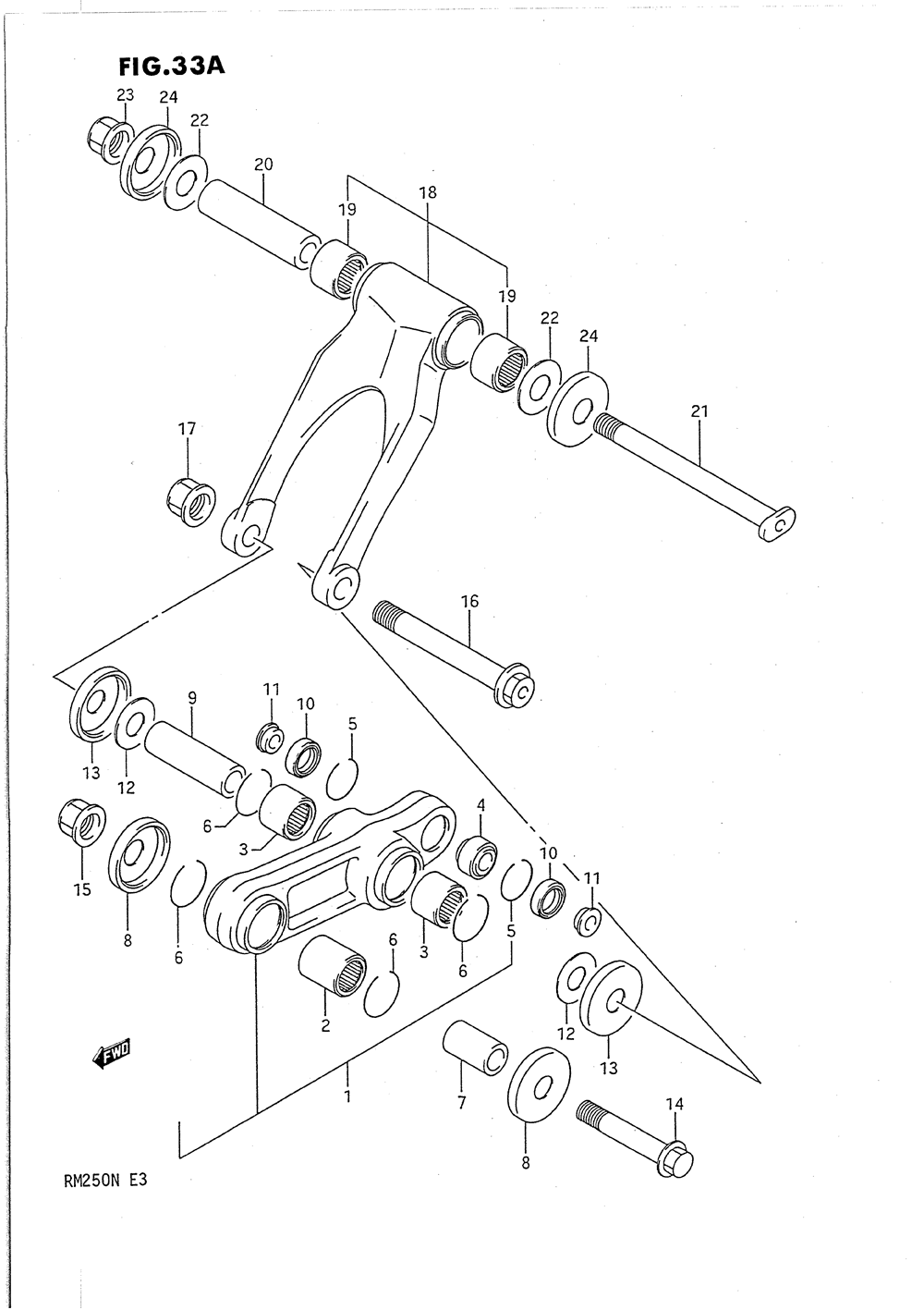 Cushion lever (model l)