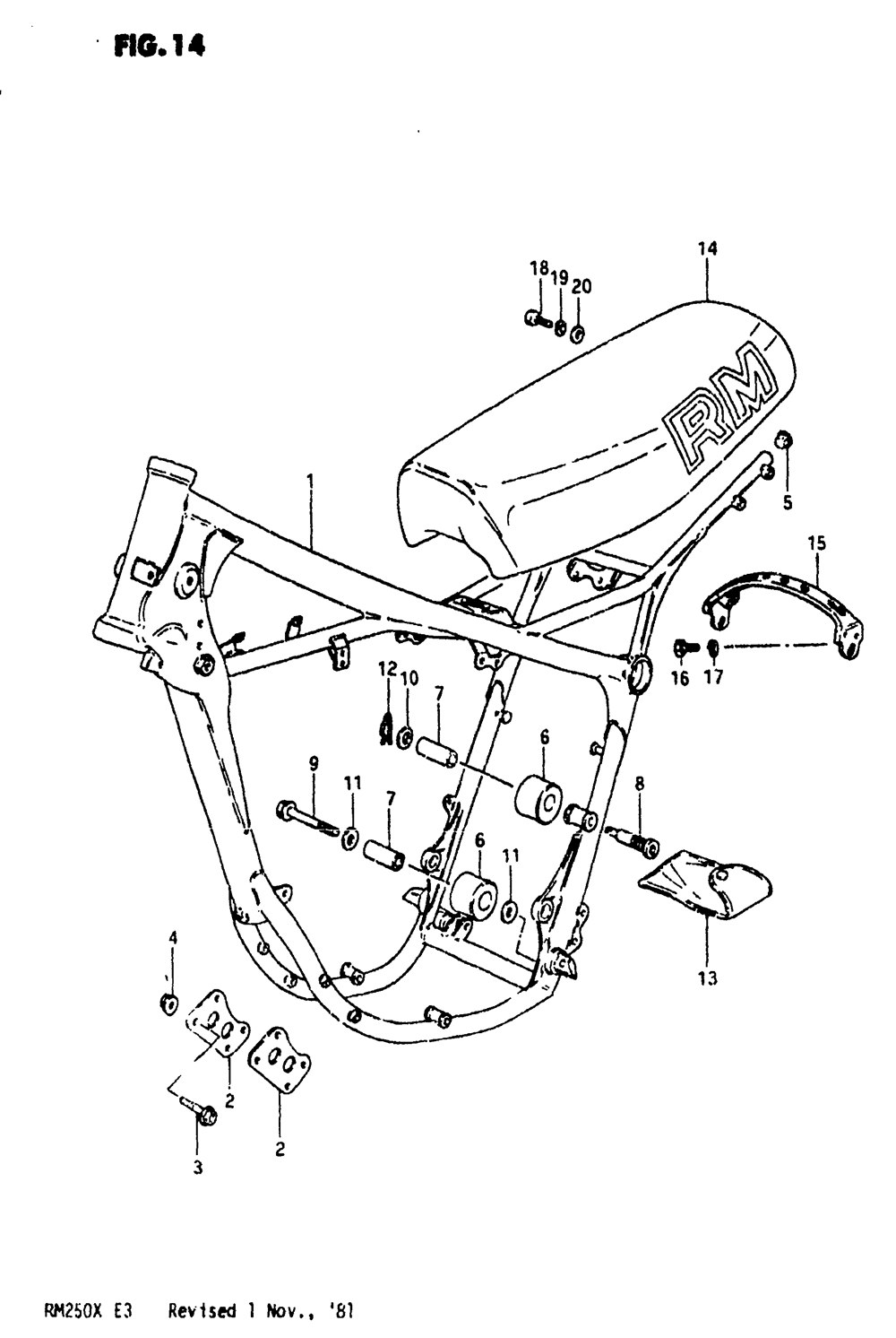 Frame - seat