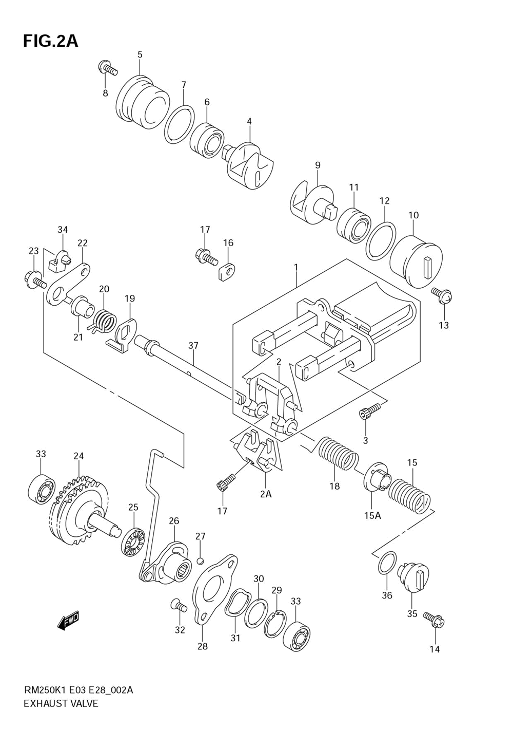 Exhaust valve (model k2)