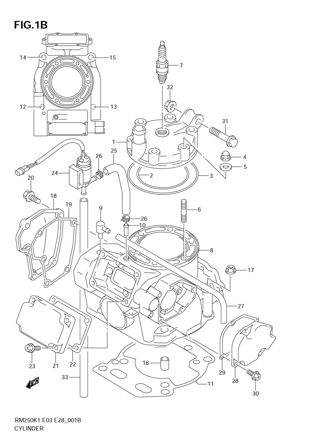 Cylinder (model k1)