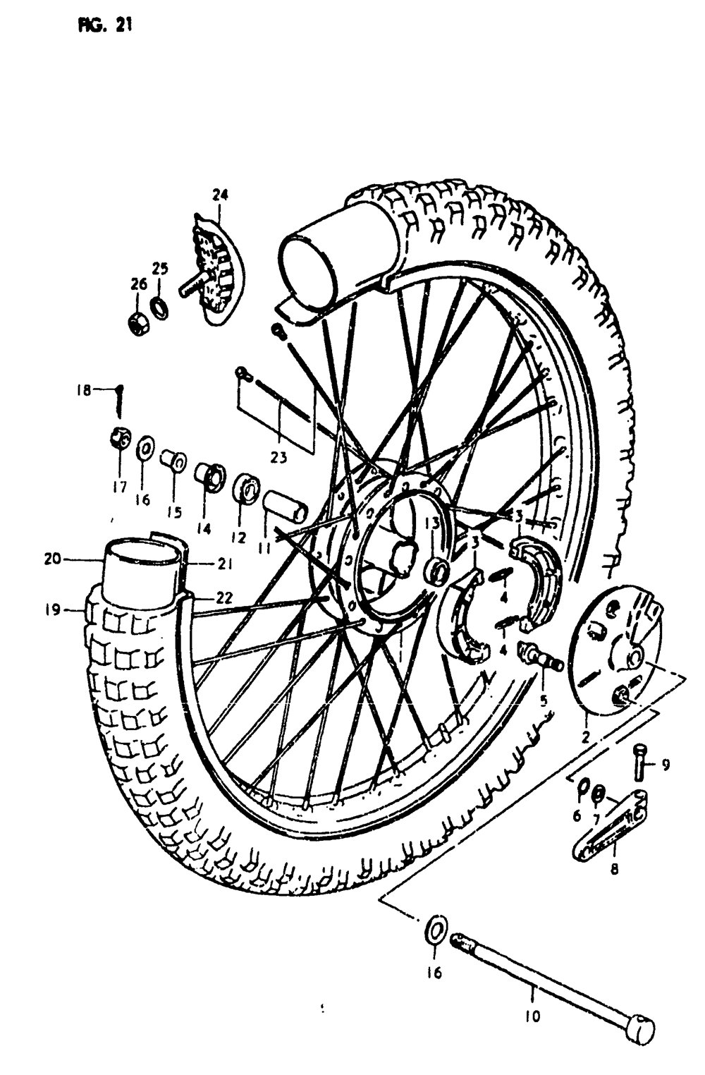 Front wheel