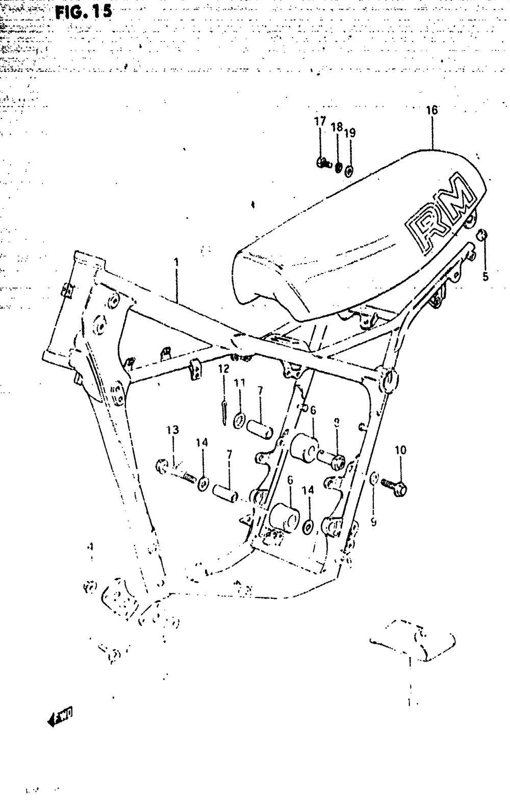 Frame - seat (model d)