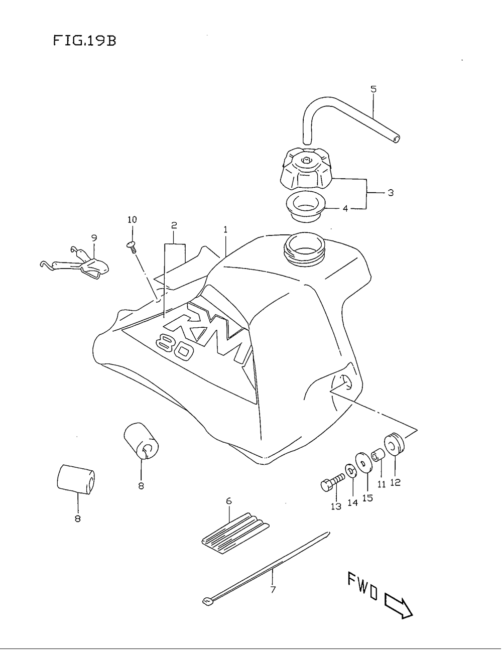 Fuel tank (model w)