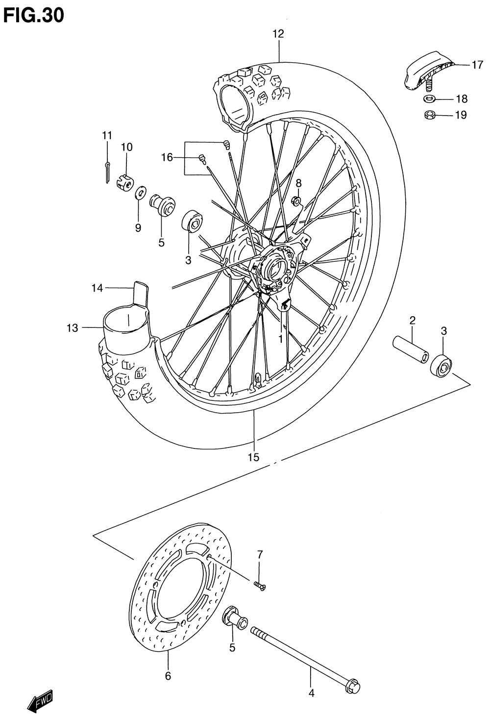 Front wheel