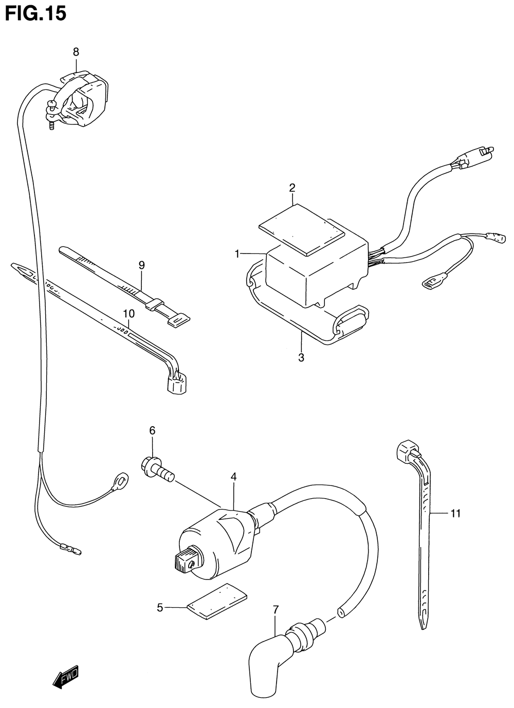 Cdi unit - ignition coil