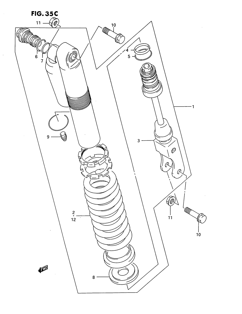 Shock absorber (model m_n_p_r_s)