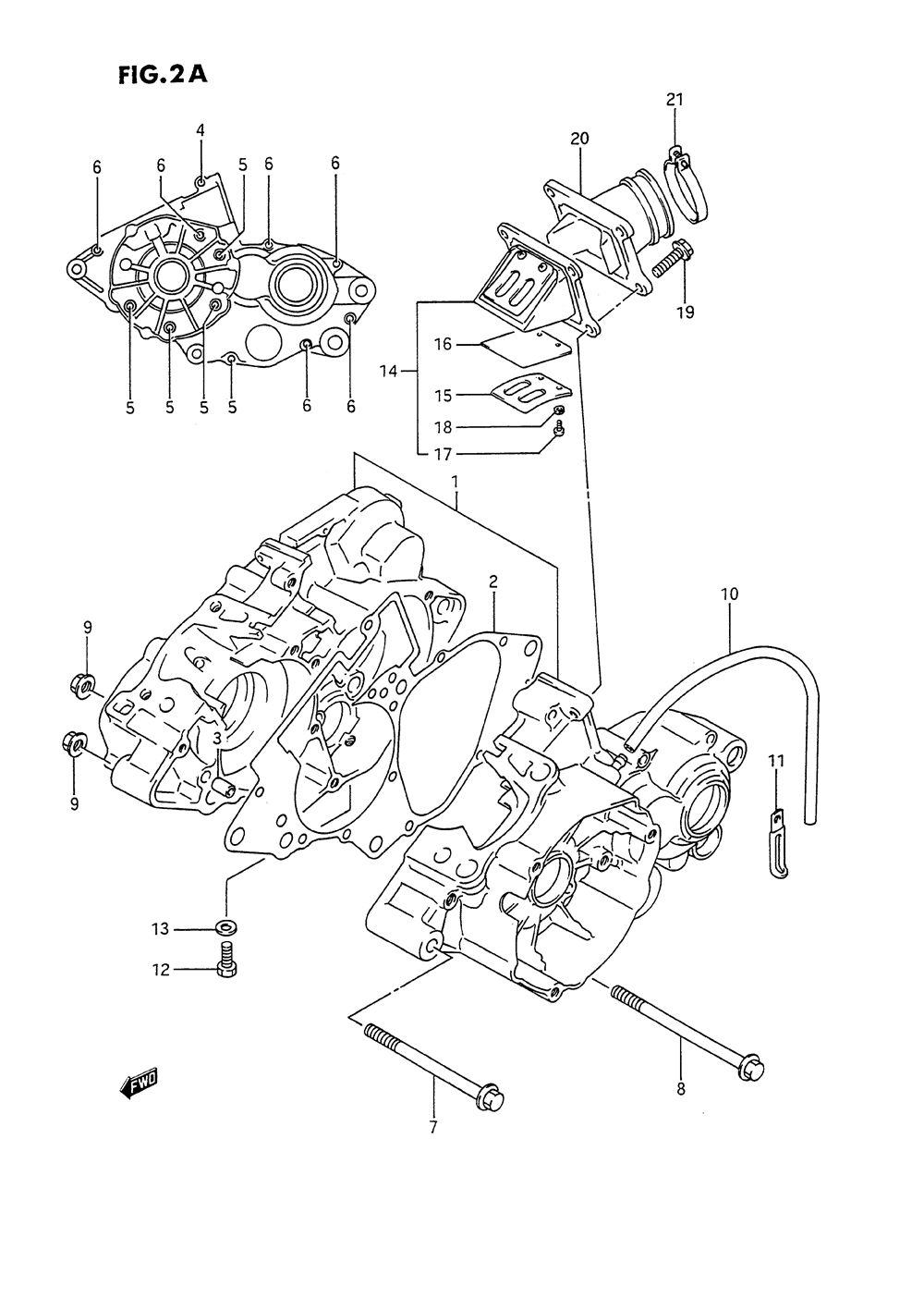 Crankcase (model k)