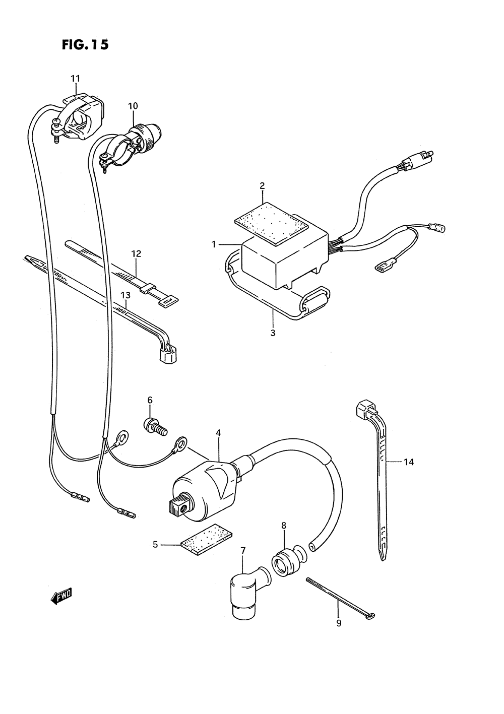 Cdi unit - ignition coil