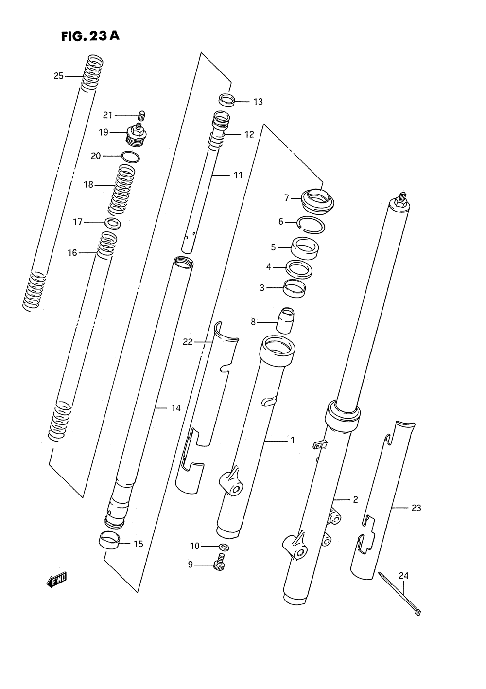 Front fork (model k)