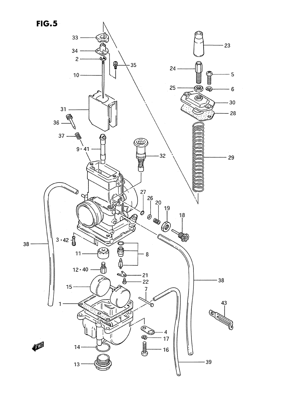 Carburetor (model g_h_j)