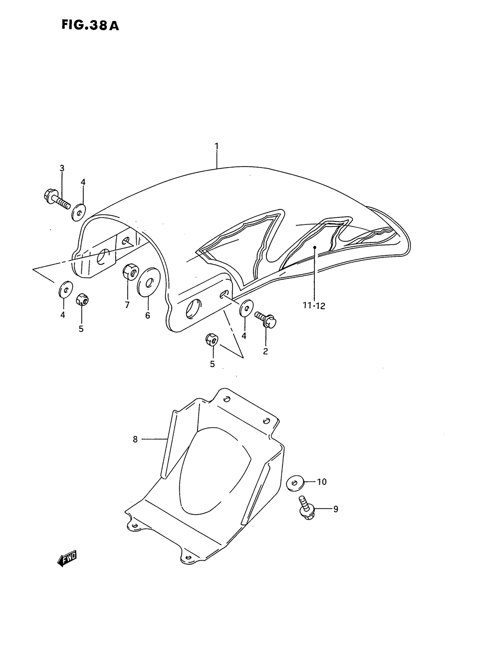 Rear fender (model n_p_r_s)