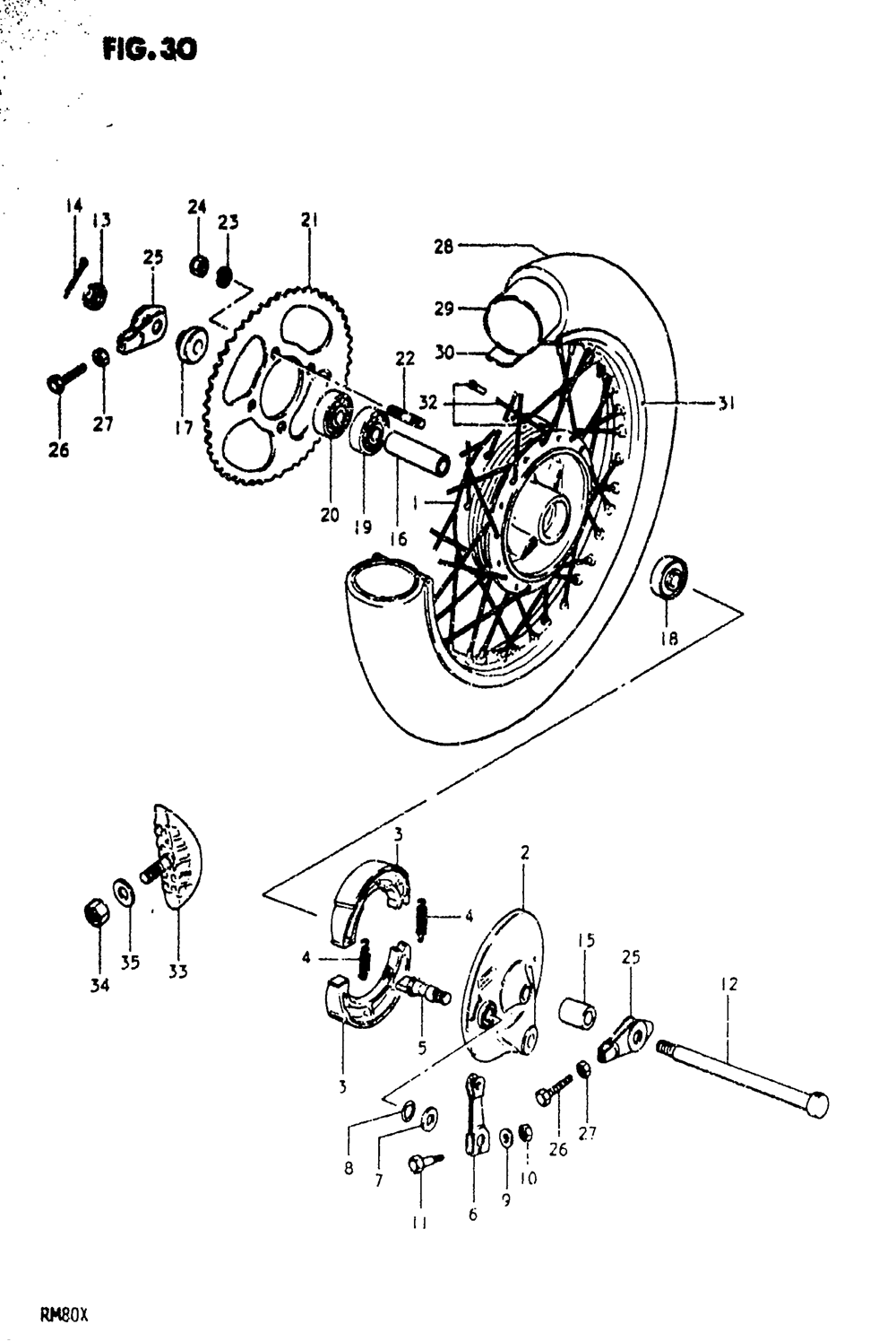 Rear wheel