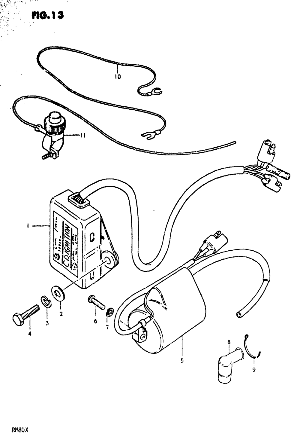 Cdi unit - ignition coil