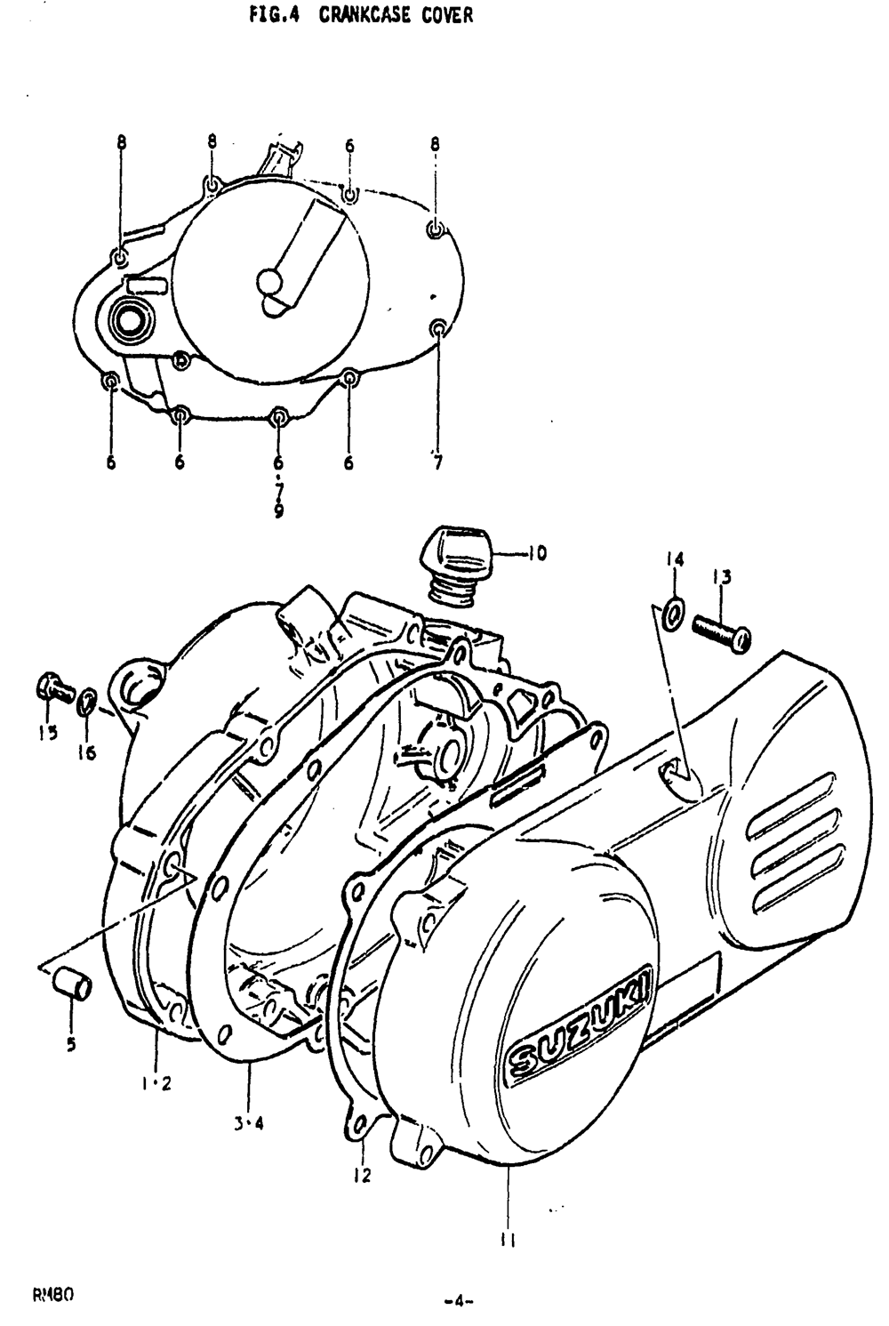 Crankcase cover