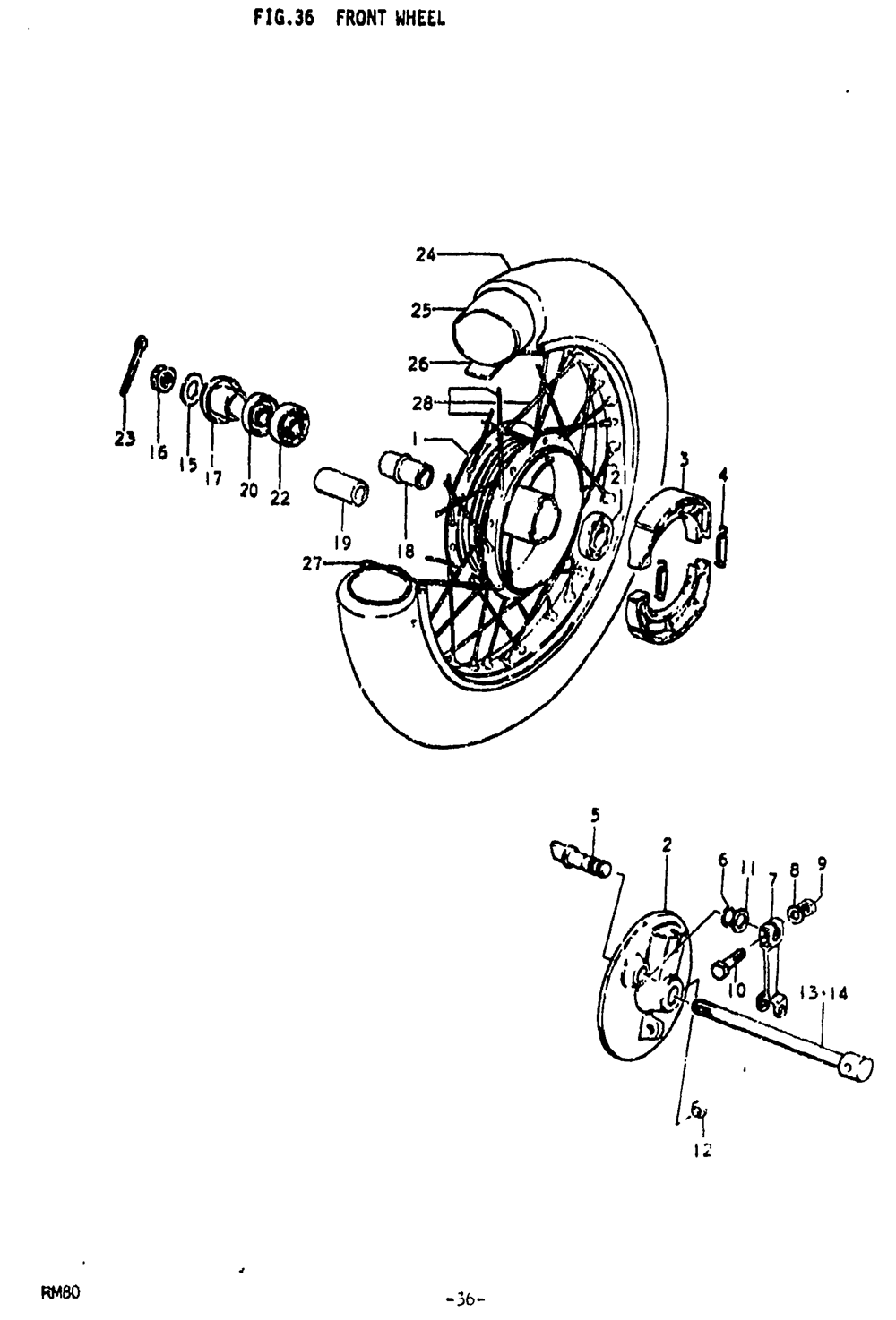 Front wheel