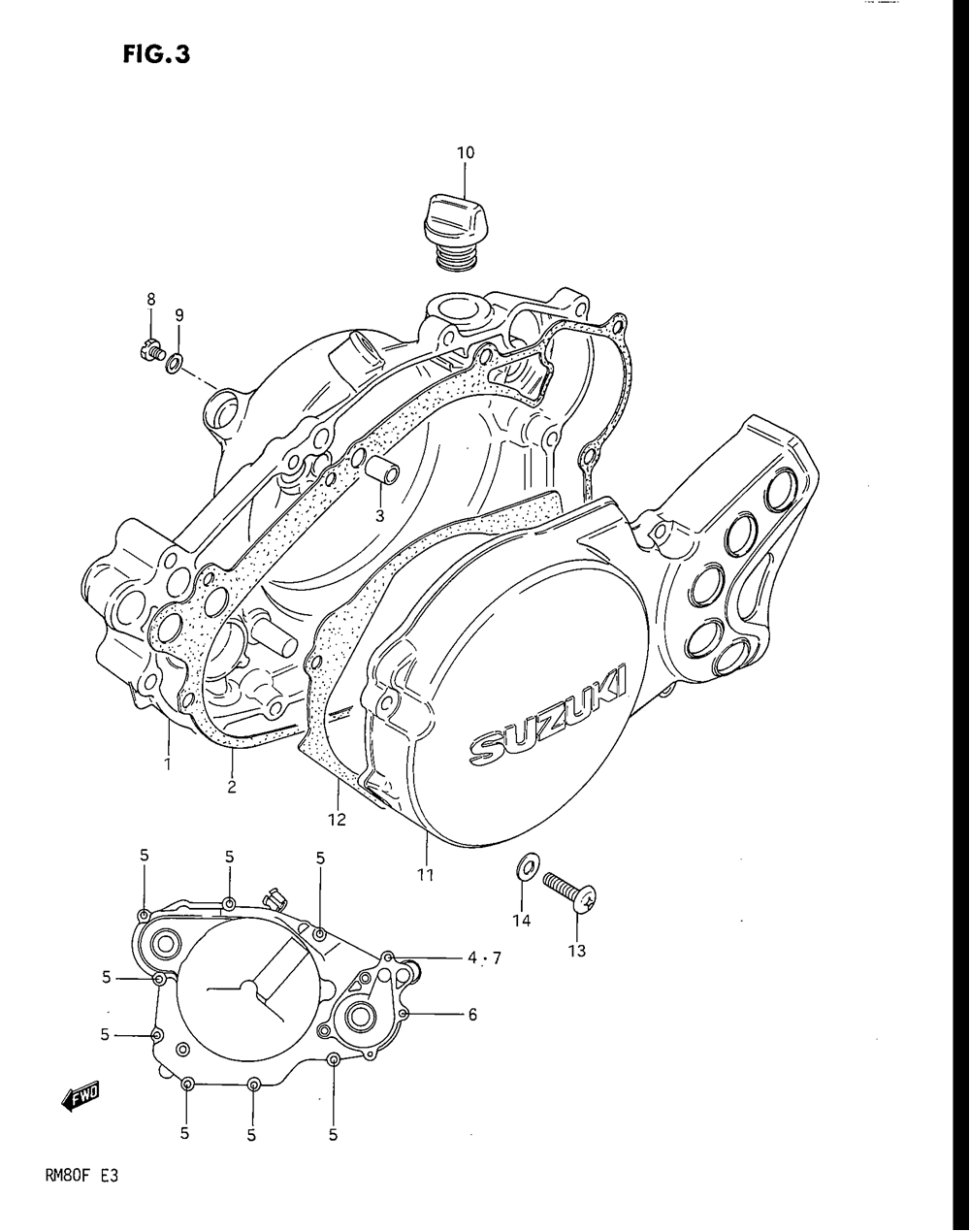 Crankcase cover