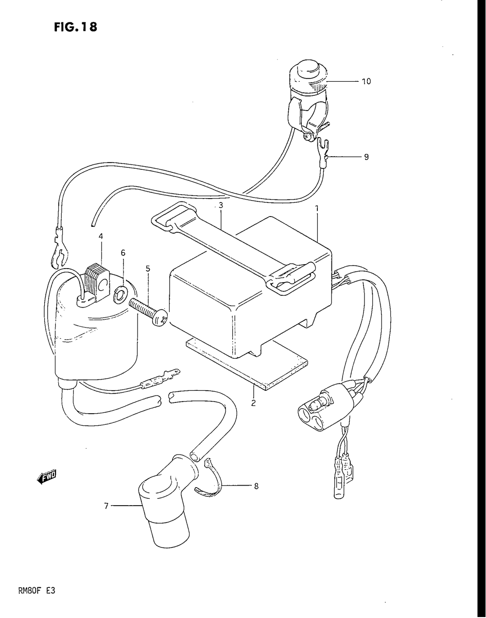 Cdi unit - ignition coil