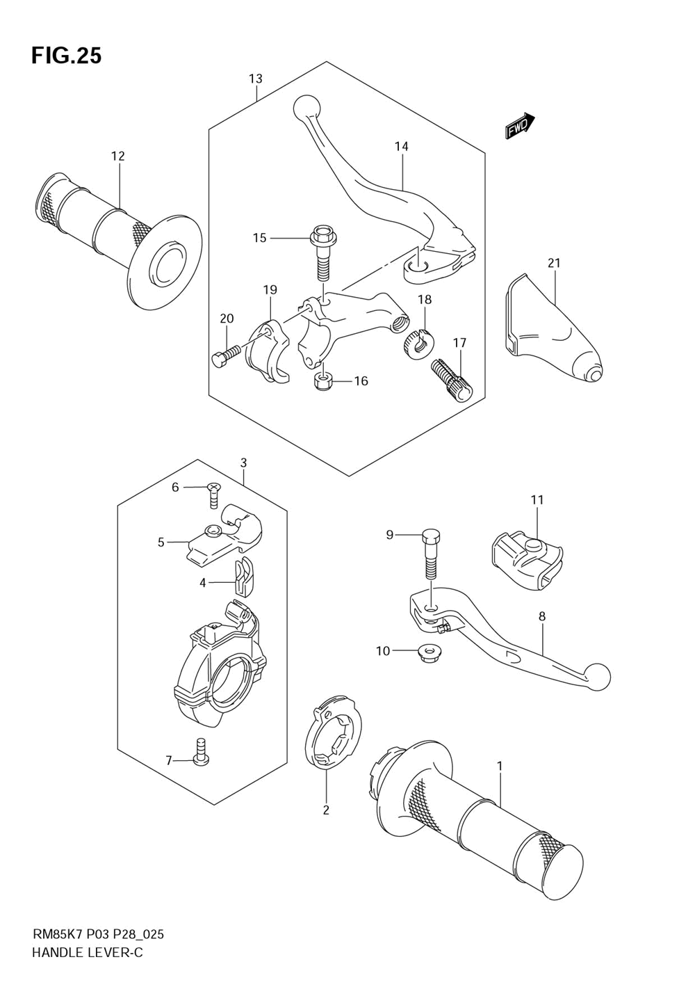 Handle lever