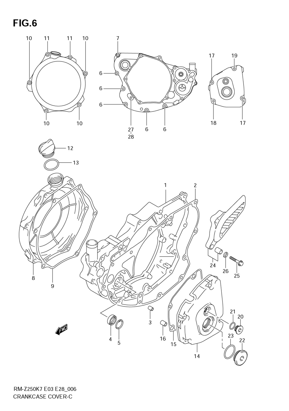 Crankcase cover