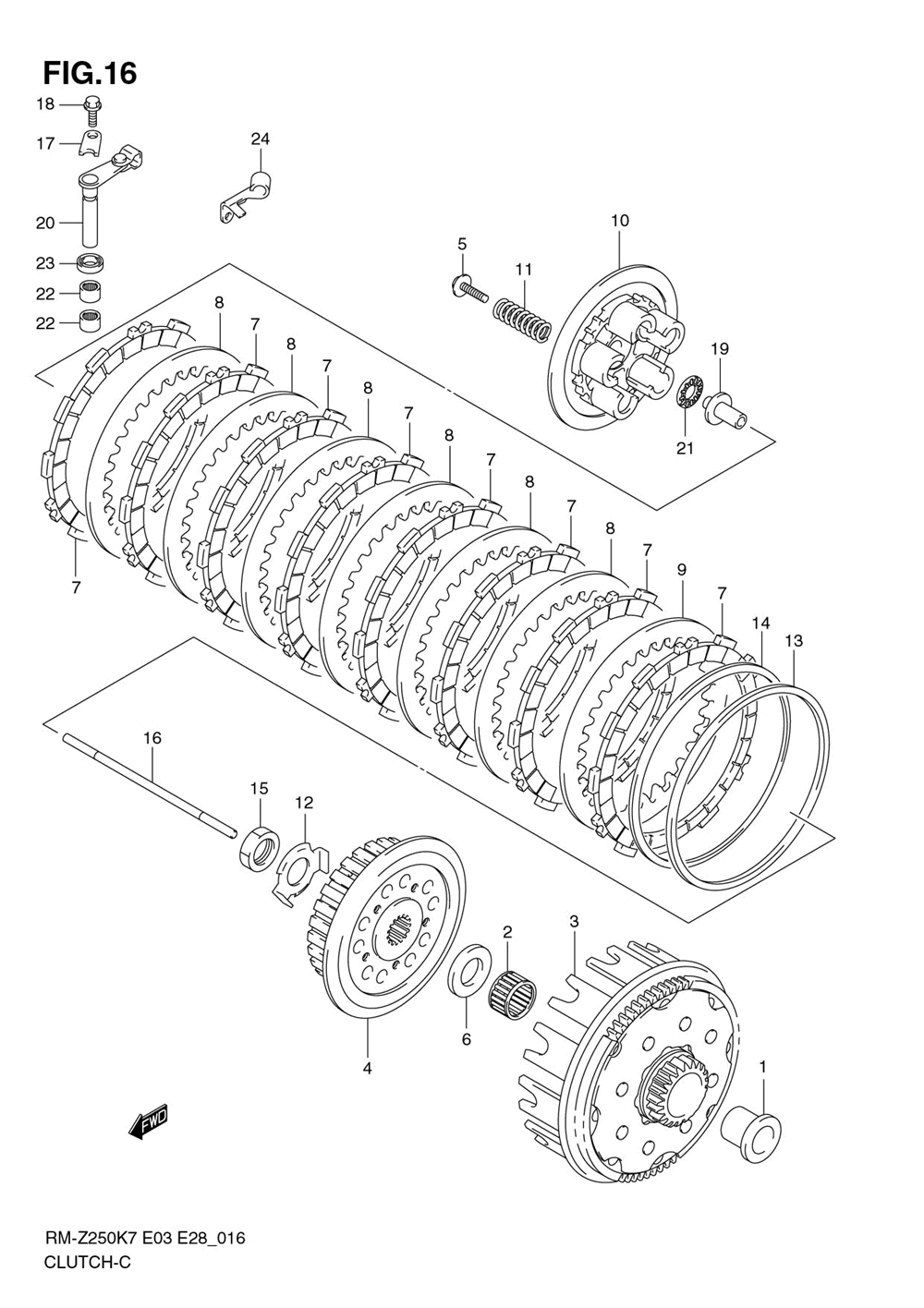 Clutch (model k7)