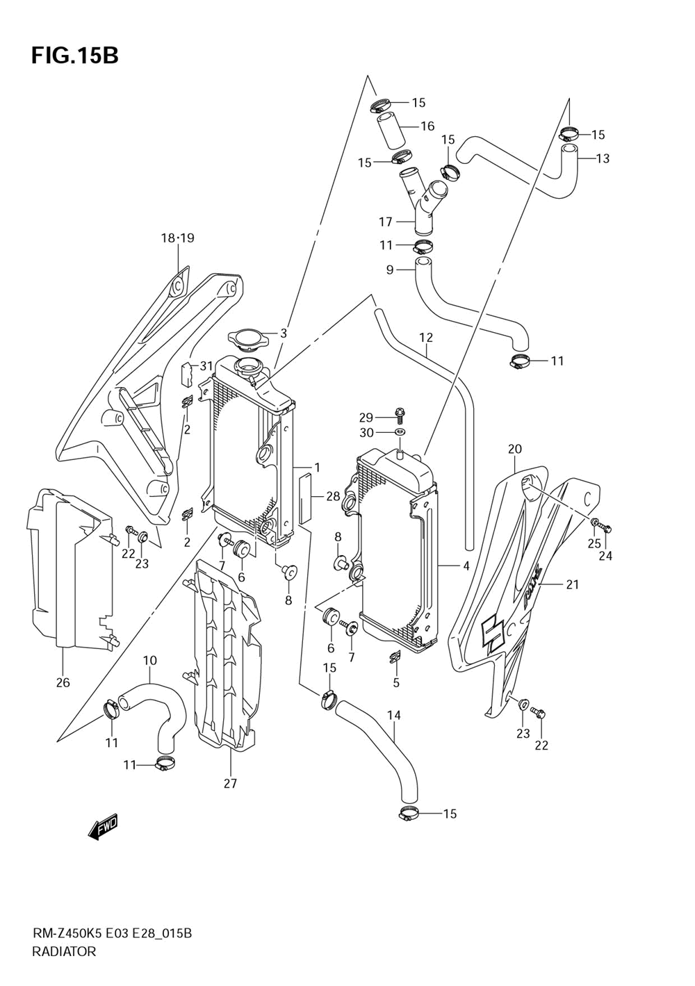 Radiator (model k7)