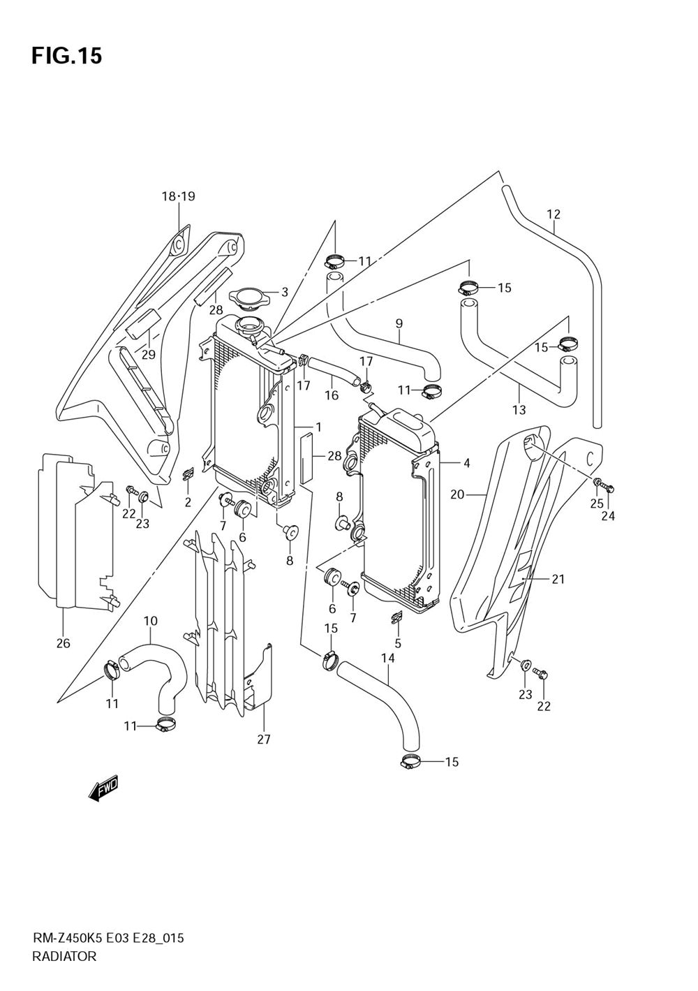 Radiator (model k5)