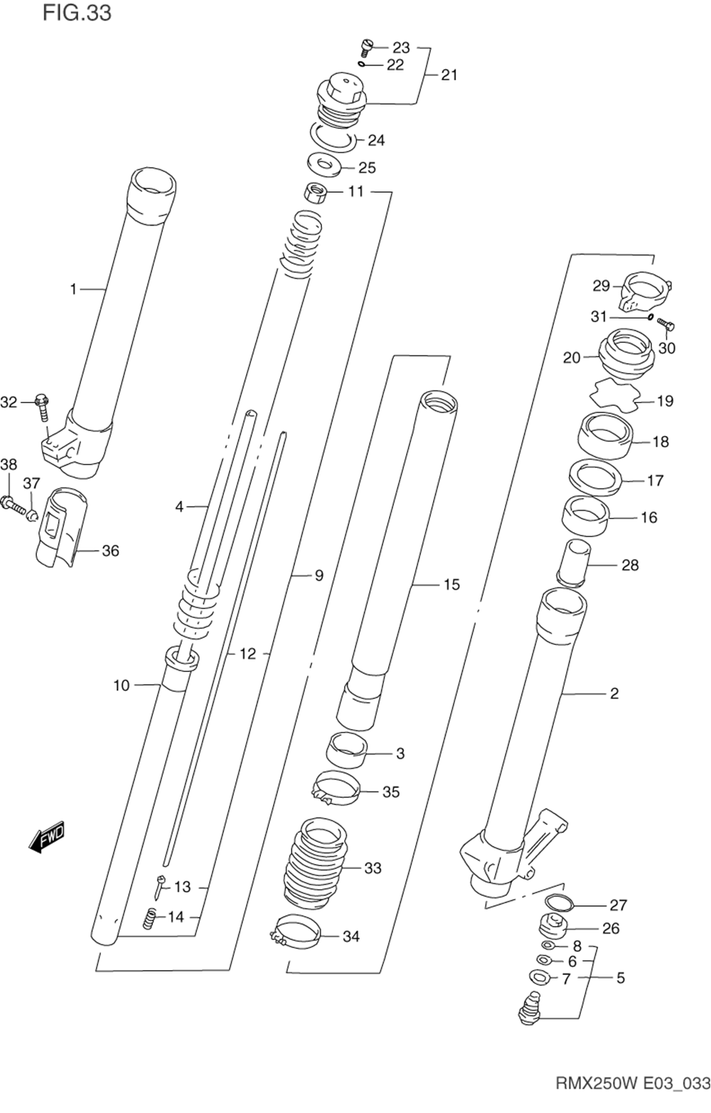 Front damper