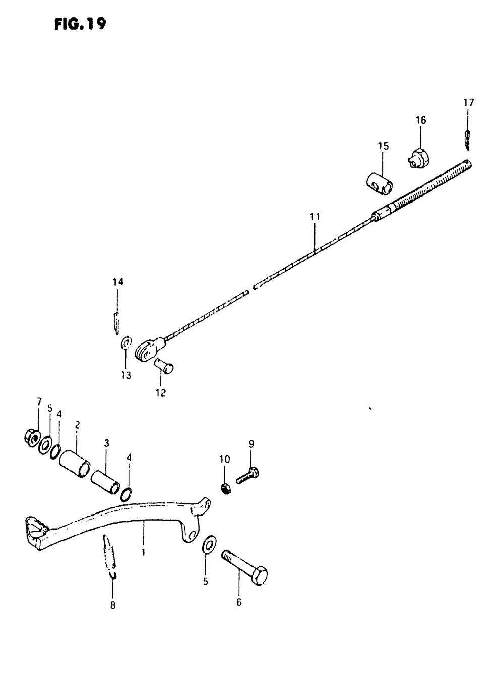 Rear brake