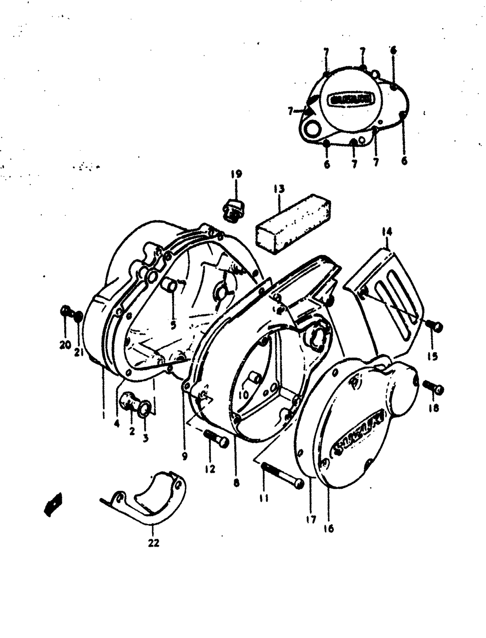 Engine cover (rv125k