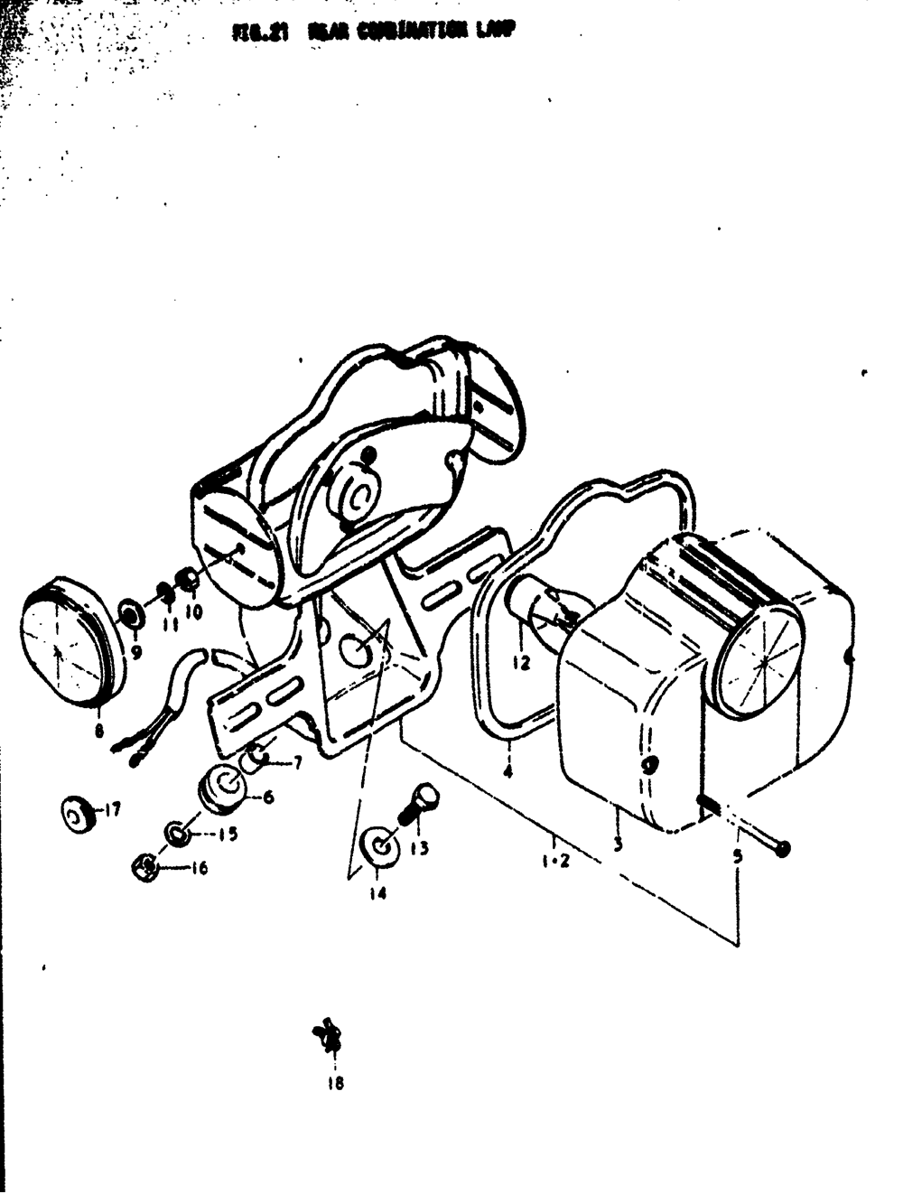 Rear combination lamp