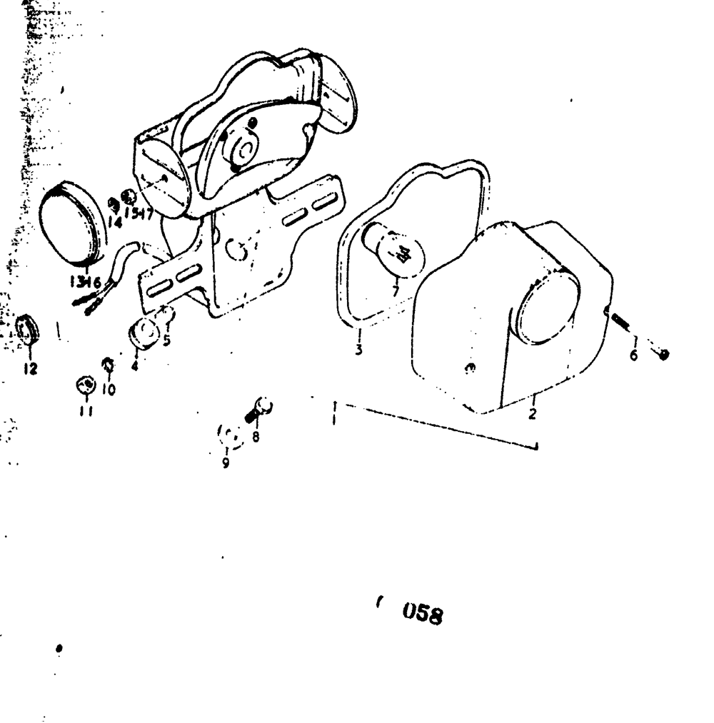 Rear combination lamp