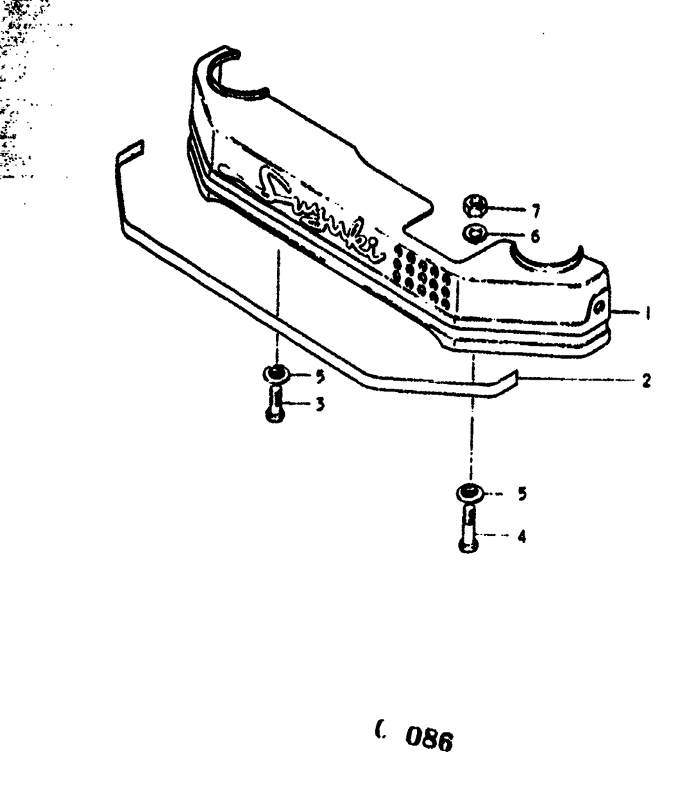 Front fork cover (rv90k)