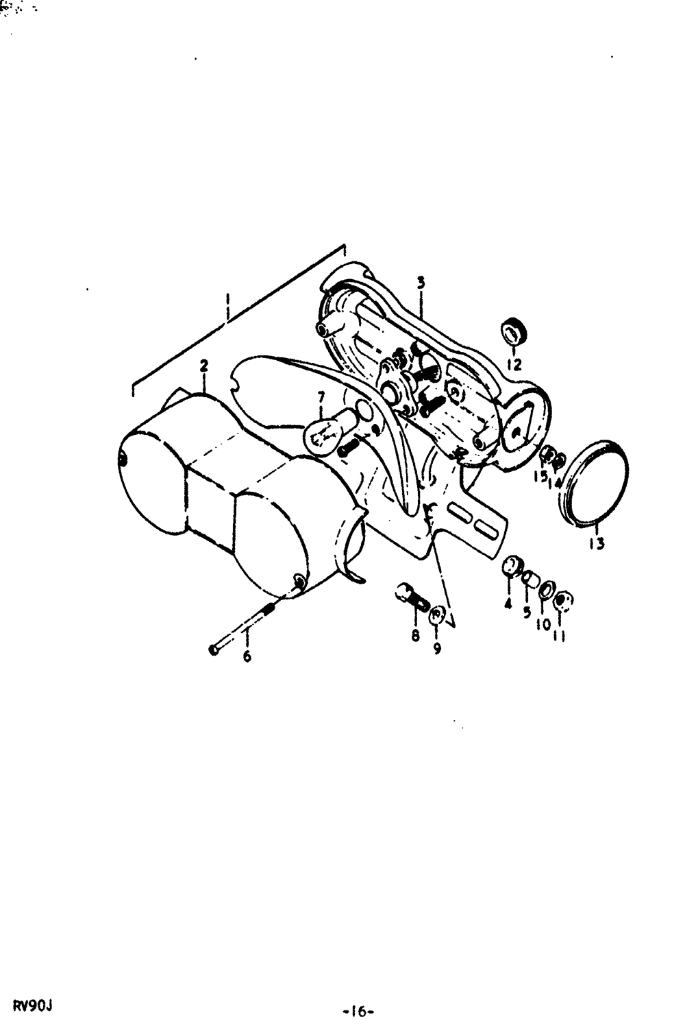 Rear combination lamp