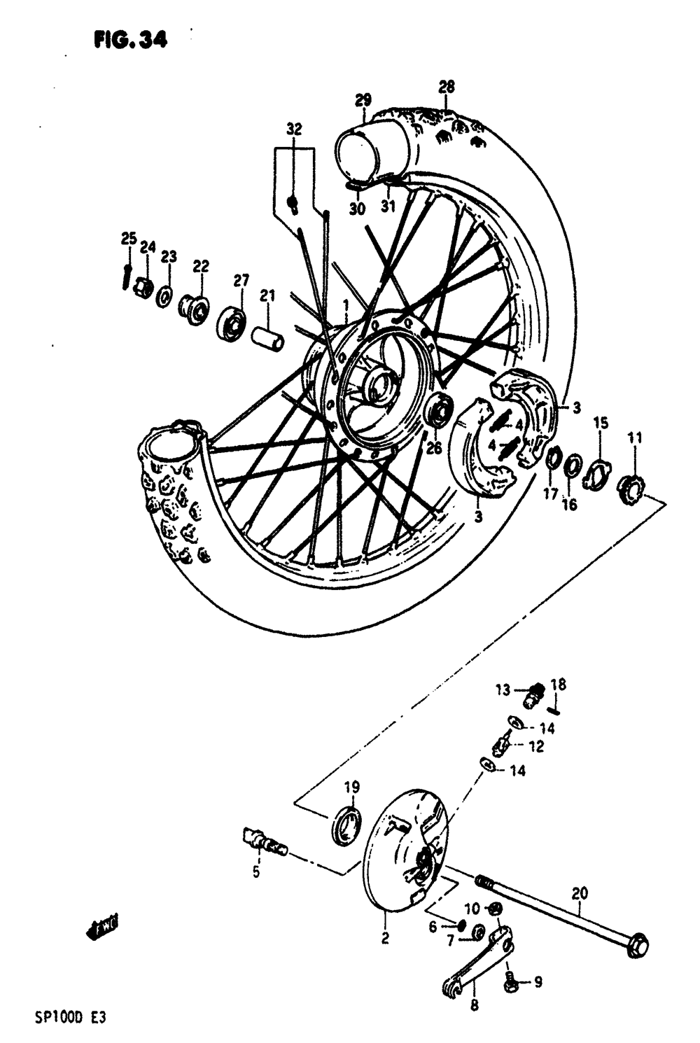 Front wheel