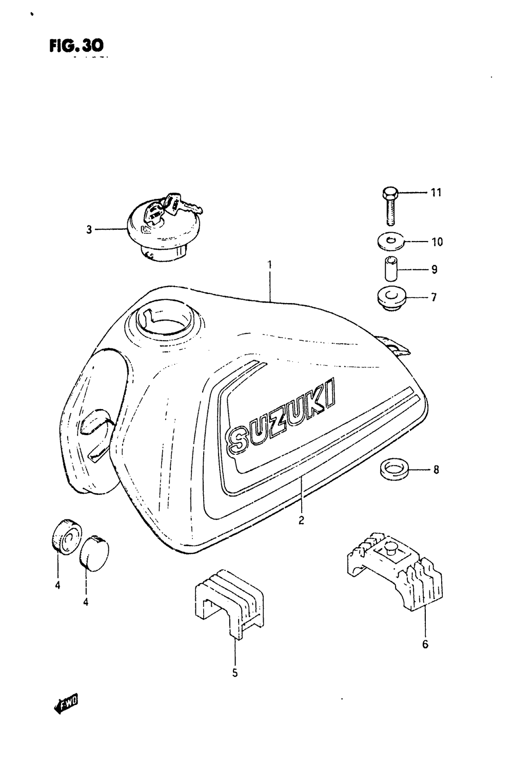 Fuel tank (model z)