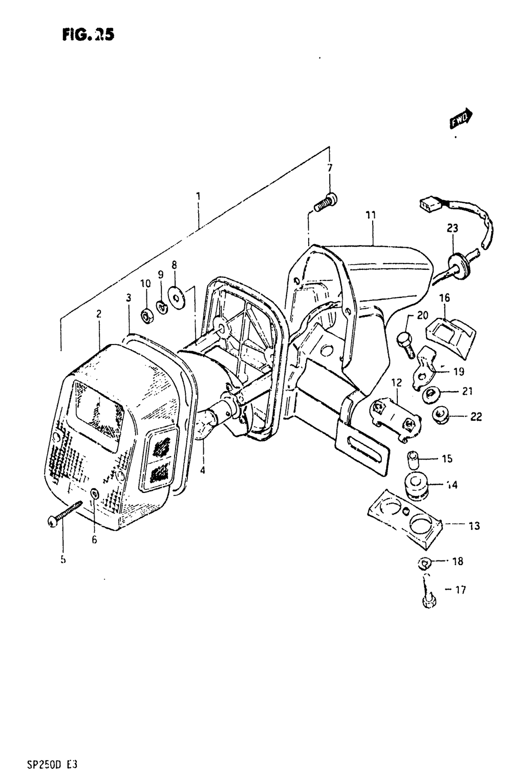 Rear combination lamp